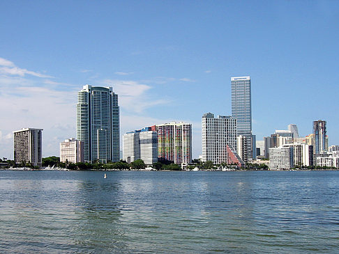 Foto Blick vom Wasser auf Miami - Miami