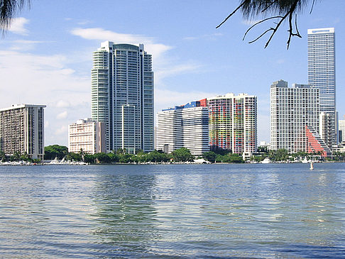 Blick vom Wasser auf Miami - Florida (Miami)