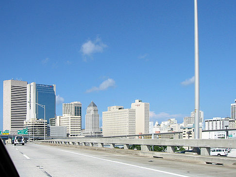 Blick von den Straßen auf Miami - Florida (Miami)
