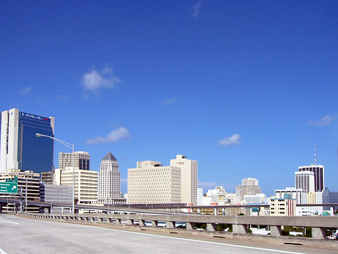 Blick von den Straßen auf Miami - Florida (Miami)