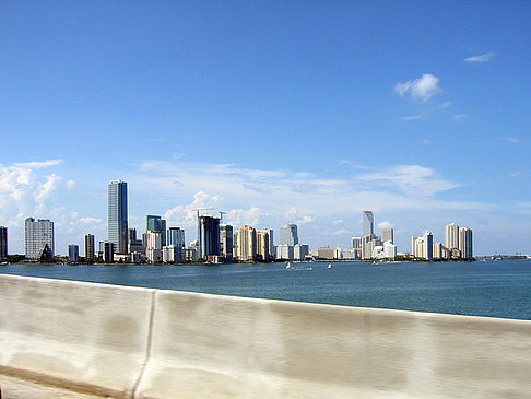 Blick von den Straßen auf Miami - Florida (Miami)