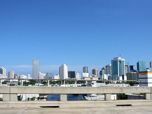 Blick von den Straßen auf Miami - Florida (Miami)