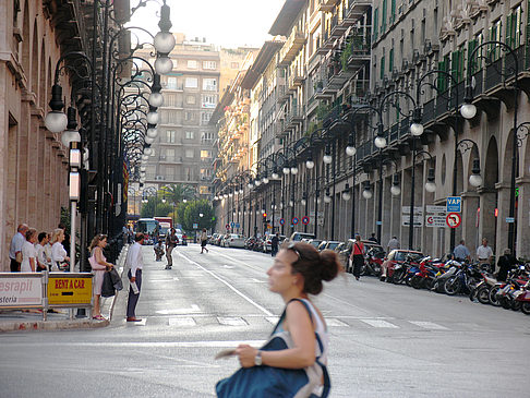 Auf den Straßen von Palma - Mallorca (Palma de Maljorka)