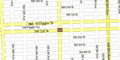 Stadtplan Little Havana