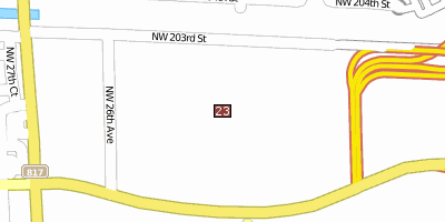 Stadtplan Sun Life Stadium
